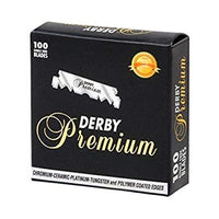 DERBY PREMIUM SINGLE EDGE BLADES PACK OF 100